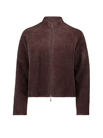 BETTY BARCLAY | Strickjacke in Felloptik | 